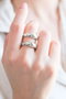 Heliophilia Silver Anillo de Plata con Circonita